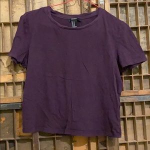 Short sleeve mid-length T-shirt